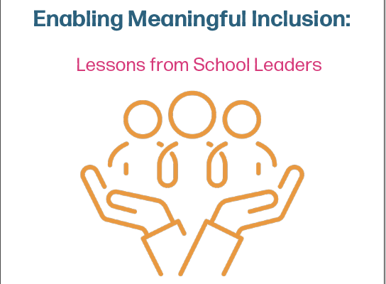 Recap: Enabling Meaningful Inclusion