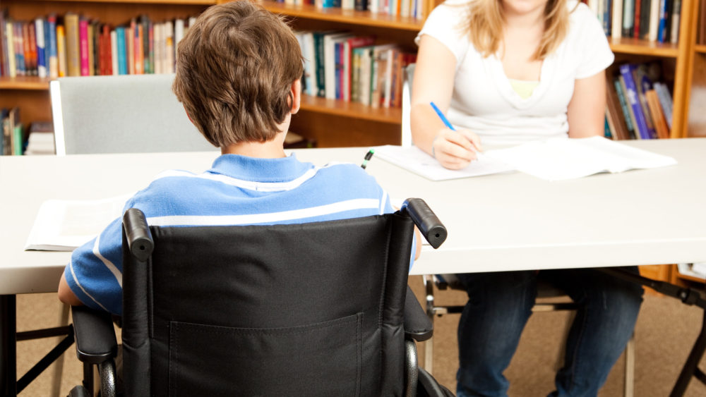 Bigstock Disabled Student In The School 19667270 1