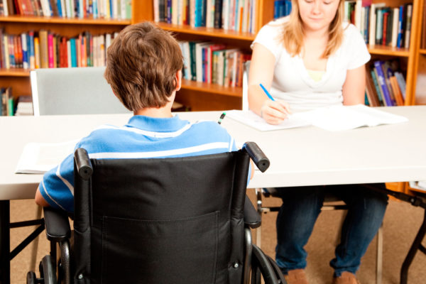 Bigstock Disabled Student In The School 19667270