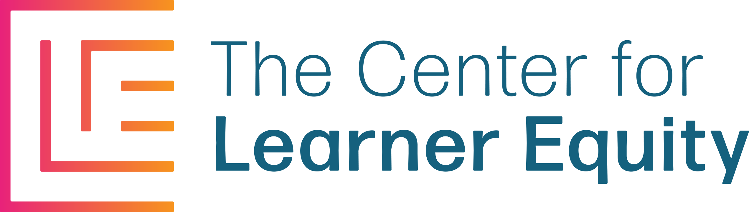 Center for Learner Equity Logo