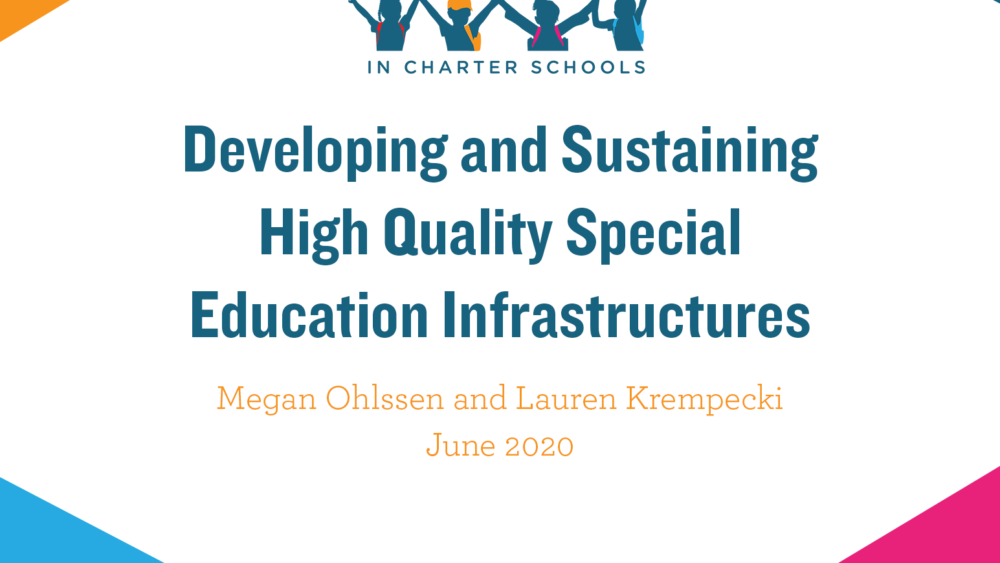 Developing and Sustaining High Quality Special Education Infrastructure