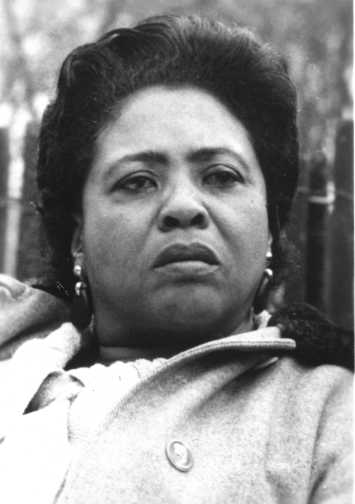 Portrait of Fannie Lou Hamer