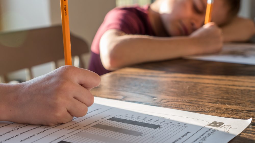 Kids Doing Homework