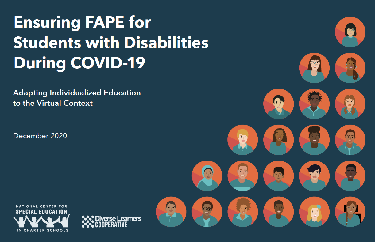 Cover of "Ensuring FAPE for Students with Disabilities During COVID-19"